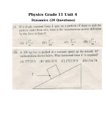 Physics Grade 11 Unit 4 Dynamics.docx